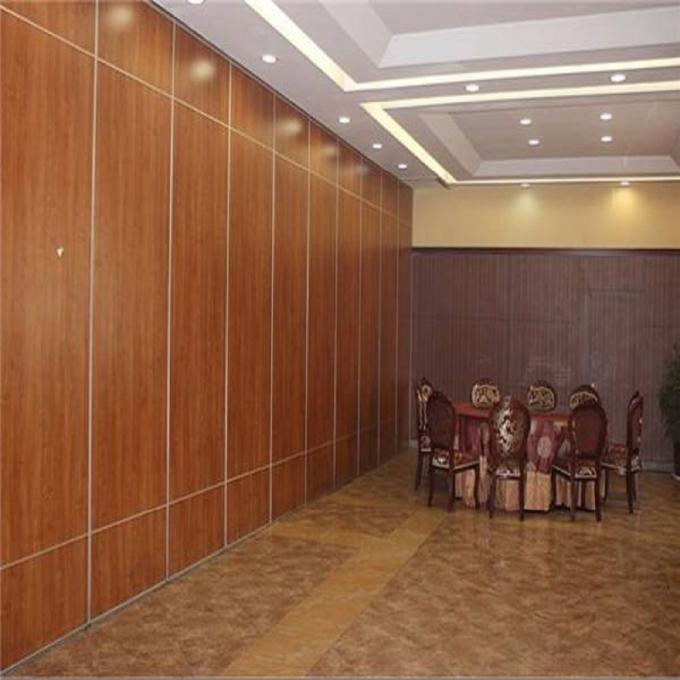 Elegant Banquet Hall Room Dividers / Heat Insulation Sliding Folding